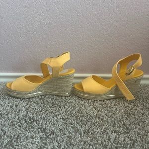 Yellow wedges